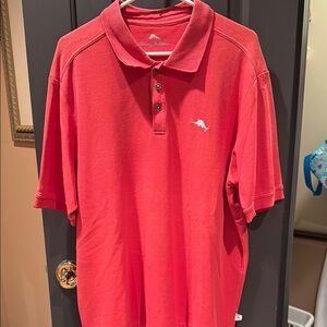 Tommy Bahama Red Polo Shirt for Men